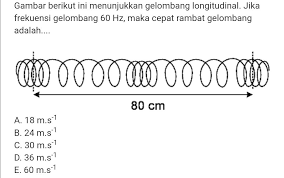 Gelombang bunyi termasuk gelombang mekanik sehingga dalam perambatannya membutuhkan suatu medium atau perantara. Soal Cepat Rambat Gelombang Air Danau Kelas 9 Jawabanku Id