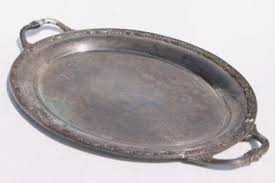 Serving trays └ tableware & serving └ home cookware, dining & bar supplies └ home, furniture & diy all categories antiques art baby books, comics & magazines business, office & industrial cameras & photography cars vintage silver plated rectangle gallery tray with legs gift sale. Parity Vintage Silver Plated Serving Trays Up To 60 Off