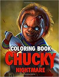 Coloring pages january 02, 2021. Chucky Nightmare Coloring Book The Beauty Of Horror With One Of The Most Famous Killer Murder Chucky Nightmare Adam Hobson 9798664035919 Amazon Com Books