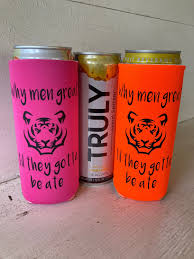 Tiger King Inspired Slim Seltzer Can Hugger Etsy Custom Koozies Hand Warmers Canning
