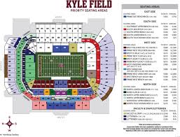 Texas A M Stadium Seating Chart Best Picture Of Chart