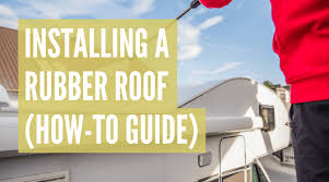 Roofwrap mobile home roofing and repair kit is complete and customized, featuring a single, seamless white or black epdm rubber sheet and more. How To Install A Rubber Roof On A Camper Step By Step