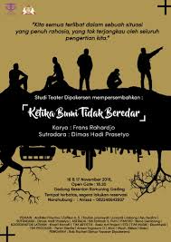 Maybe you would like to learn more about one of these? Study Teater Dipokersen Bogor Indonesia Kita Semua Terlibat Dalam Situasi Yang Penuh Rahasia Yang Tak Terjangkau Oleh Seluruh Pengertian Kita Studi Teater Dipokersen Mempersembahkan Pertunjukan Drama 2 Babak