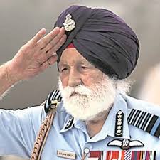Marshal of the Indian Air Force Arjan Singh, DFC (15 April 1919