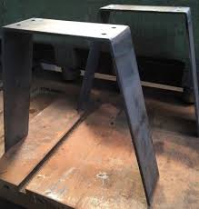 Pied de table carré 100x25 mm noir. Pied De Table En Acier Pieds De Table Table En Acier Pied Table Basse