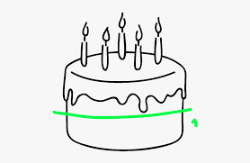 Draw this birthday cake by following this drawing lesson. Drawing Cake Piece Easy Birthday Cakes To Draw Free Transparent Clipart Clipartkey
