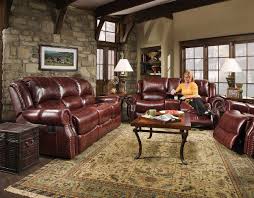 Beautifully crafted from premium grade thick italian leather and features 2 independent ratchet headrest. Italian Leather Softie Oxblood Glider Reclining Sofa And Loveseat My Furniture Place