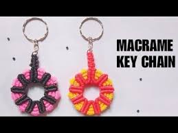 Gantungan Kunci Dari Tali Kur Fayaz Macrame Macrame Key Chain Tutorial Ganci Bola Tali Kur Youtube Di 2020 Gantungan Kunci Gantungan Tas