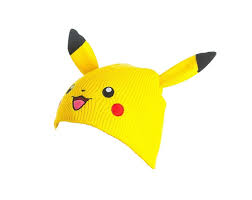 Pokemon Beanie Hat Pikachu With Ears Pikachu Yellow Paradiso Clothing Pokemon Beanie Beanie Hats Pikachu