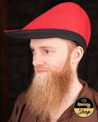 Rob Hunter's Hat Wool Dark Red-black