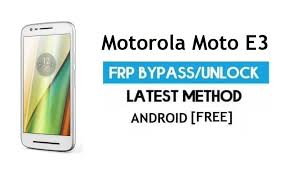 Sim network unlocking for motorola, moto e3 cell phones. Motorola Moto E3 Frp Bypass Unlock Google Gmail Lock Android 6 0