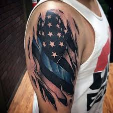 American flag tattoo done in black and white style will give it a unique look and meaning. 101 Best American Flag Tattoos Patriotic Design Ideas 2021 Guide