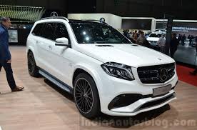 India Bound Mercedes Gls 63 Geneva Motor Show Live Mercedes Suv Coches De Lujo Autos