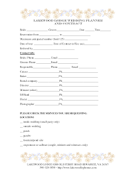 Wedding Planner Contract Template Event Planning Contract Wedding Planner Printables Wedding Planner Office