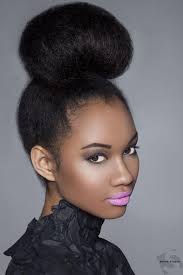 Kim kardashian classic black bun hairstyles. Now That S A High Bun Black Women Natural Hairstyles Natural Hair Bun Styles High Bun Hairstyles Natural Hair Styles For Black Women