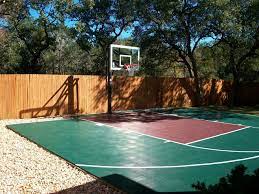 30 X 30 Basketball Court Dunkstar Diy Basketball Courts Basketball Court Backyard Outdoor Basketball Court Backyard Court