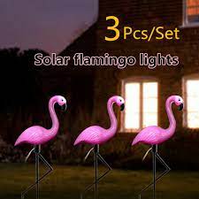 Find a few unique planters, garden stakes or garden statues at affordable prices, outdoor lighting to brighten up your porch or patio, and outdoor furniture to kick back. 1pc 3pcs Led Solar Garden Light Flamingo Lawn Lamp Solar Led Lights Outdoor For Garden Decoration Parties Waterproof Wish