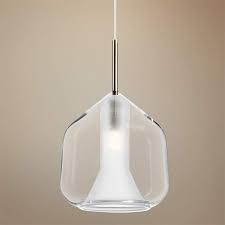 Popular led mini pendant of good quality and at affordable prices you can buy on aliexpress. Et2 Deuce 6 3 4 Wide Clear Glass Led Mini Pendant Light 76w48 Lamps Plus