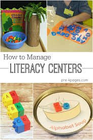 how to manage literacy centers