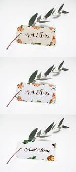 Name Place Card Mockup Place Cards Business Card Mock Up Cards