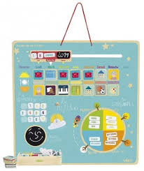 Activité pour le jour de la terre. Semainier Et Calendrier Perpetuel Pour Enfant