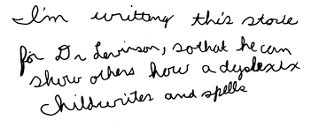 They are not allowed to use letters or numbers in their drawing. Dyslexic Syndrome Severe Reading Disorder Inner Ear