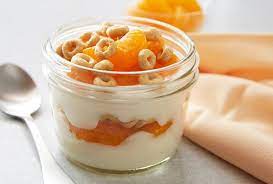 Orange Cream Dessert Parfait Cheerios Recipe In 2021 Desserts Parfait Desserts Fruit Recipes