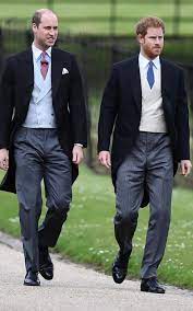 Hrh S Prince S Henry Harry William Arrive In Morning Suits For The Marriage Of William S Sister In Law Pippa Middleton Wedding Pippa Middleton Prince Harry