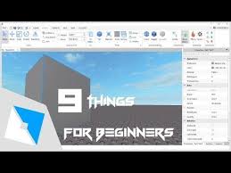 4 Roblox Tutorial 9 Things For Roblox Studio Beginners Youtube Roblox Beginners Studio