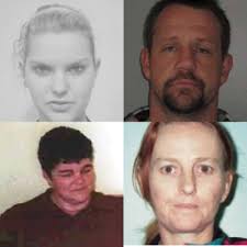 Darren Shannon, Paul Baker, Shari Davison & Susan Williams by Status:  Missing