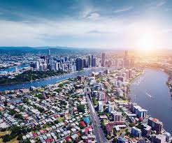 Beautiful City Brisbane Brisbane River City Skyline