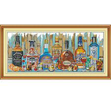 We did not find results for: Joy Sunday Wine Pattern Counted Cross Stitch Kit Diy Hand Made Embroidery Set Needlework Dmc 14ct 11ct Home Decoration Send Gift Package Aliexpress