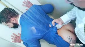 Sexy Suited Men Hop in Shower & Get Wet Before Sex [Video]