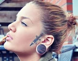 Before you commit, there are a few things you need to think about. 18 Female Side Face Tattoo