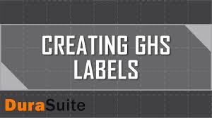 See a step by step. Create Ghs Labels With Durasuite Youtube