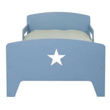 Lit Evolutif 90x141 170 200 Cm Star Coloris Bleu Vente De Lit Enfant Conforama