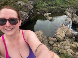 What a beautiful view and swim this morning. We are so lucky to have this 