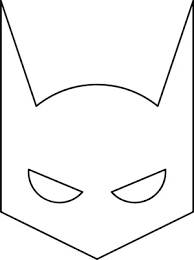 Free, printable coloring pages for adults that are not only fun but extremely relaxing. Batman Mask Coloring Pages