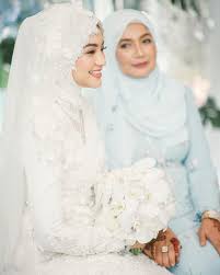 Akad Wedding Dress White Modest Wedding Dress Modest Kebaya Kebaya Hijab Wedding Dress Xyz Braut Brautkleid Islamische Hochzeit