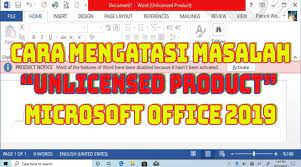 Selain artikel tentang topik tersebut cara mengatasi unlicensed product masa aktif habis /kadaluarsa pada microsoft office 2019/2016/2013 anda dapat melihat lebih banyak artikel terkait hotel di sini: Cara Mengatasi Microsoft Office 2016 Unlicensed Product Archives Benisnous
