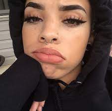 Imagen De Girl Makeup And Piercing Piercing Piercings Face Piercings