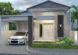Desain rumah 2 lantai modern 2020 dengan nuansa yang alami dengan banyak tanaman di sekelilingnya membuat rumah menjadi sangat sejuk. Desain Rumah Type 36