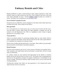 Property rental agreement outlines the terms and conditions of service between a tenant and a landlord. Embassy Rentals And Cities By Rentgymequipmentforhotel Issuu
