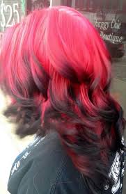 Ooooh Reverse Red And Black Ombre I Like Hair Styles Hair Color Red Ombre Long Hair Styles