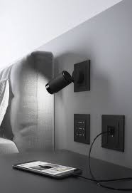Lighten Up Plug Light Modern Light Switches Headboard Lamp Light