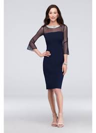 Beaded Collar Short Sheath Dress With Bell Sleeves David S Bridal Short Sheath Dress Cocktail Dress Lace Short Lace Dress