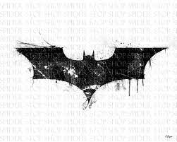 And the transition has never been better. Dark Knight Symbol Grunge 24 X 18 Batman Tattoo Dark Knight Batman