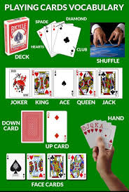 Playing cards have undergone quite a lot of change since they were first used. Playing Cards Vocabulary 1 Deck English Discussion Facebook