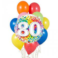 Set Palloncini 80esimo Compleanno Arcobaleno 14 Pezzi Nel 2020 Palloncini Festa Di Compleanno Arcobaleno Kit Palloncini