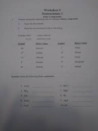 • 1,7 млн просмотров 7 лет назад. Oneclass 7 Worksheet 5 Nomenclature 1 Ionic Compounds Naming Compounds Containing Only Two Elements